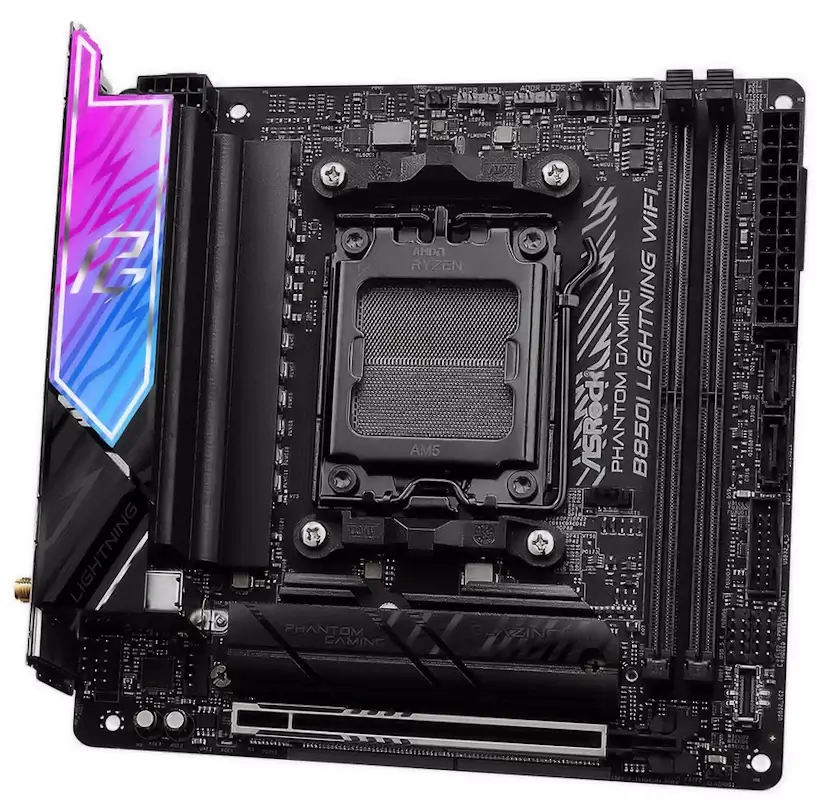 Montaje Placa Base ASRock B850I Lightning WIFI Canillejas Canillejas Gaming - Montaje Placa Base ASRock B850I Lightning WIFI Canillejas