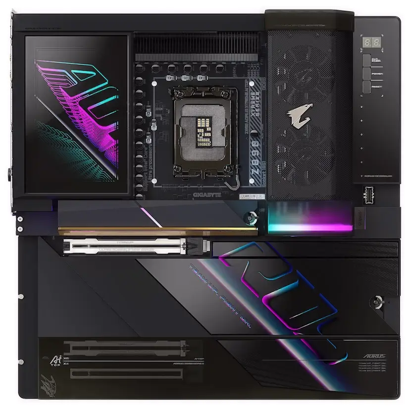 Montaje Placas Base GIGABYTE Z890 AORUS XTREME AI TOP Gaming PC Canillejas Montaje Placa Base GIGABYTE Z890 AORUS XTREME AI TOP Gaming PC Canillejas