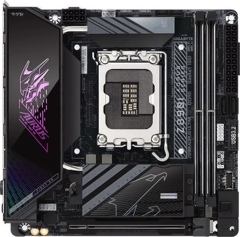 Montaje Placas Base Gigabyte Z890I AORUS ULTRA Gaming PC Canillejas Montaje Placa Base Gigabyte Z890I AORUS ULTRA Gaming PC Canillejas