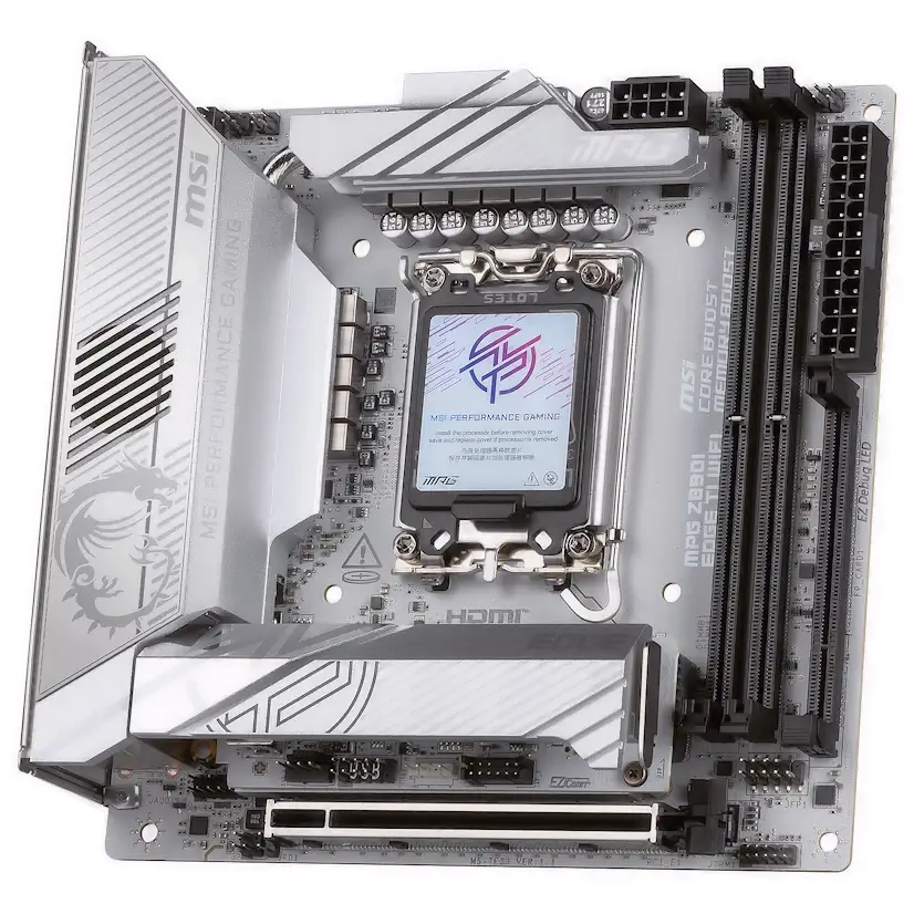 Montaje Placa Base MSI MPG Z890I EDGE TI WIFI Gaming PC Canillejas Montaje Placa Base MSI MPG Z890I EDGE TI WIFI Gaming PC Canillejas